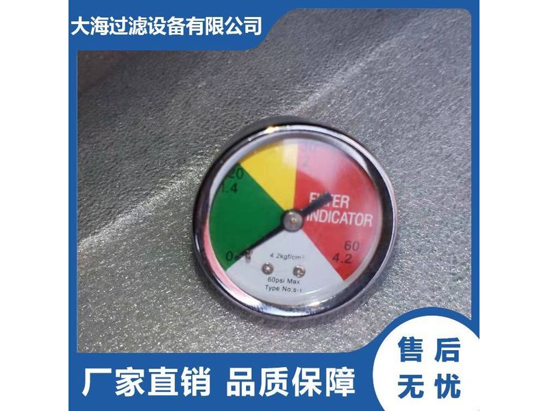過濾器用污染物堵塞發訊器